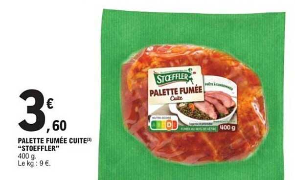 PALETTE FUMEE CUITE® "STOEFFLER"