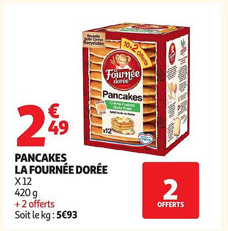 PANCakes LA FOURNÉE DORÉE