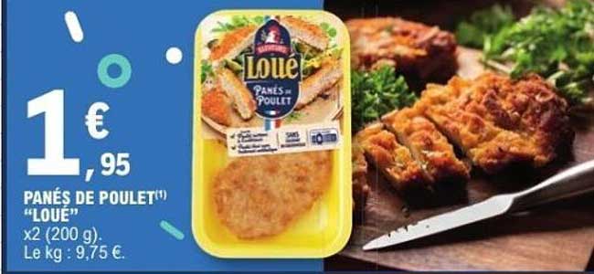PANÉS DE POULET "LOUÉ"
