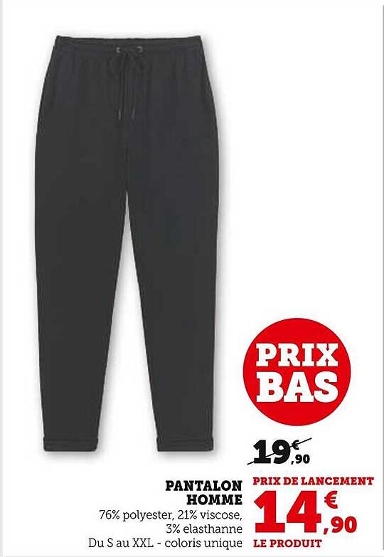 PANTALON HOMME