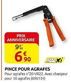 PINCE POUR AGRAFES