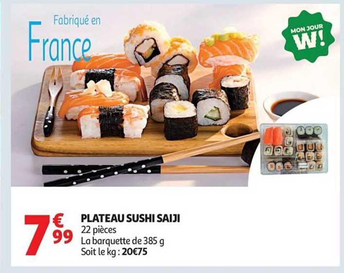 PLATEAU SUSHI SAIJI