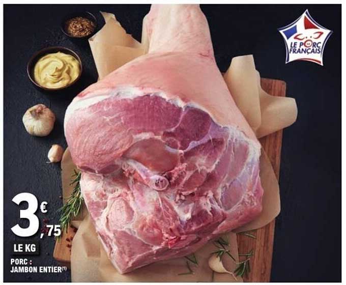 PORC : JAMBON ENTIÉR