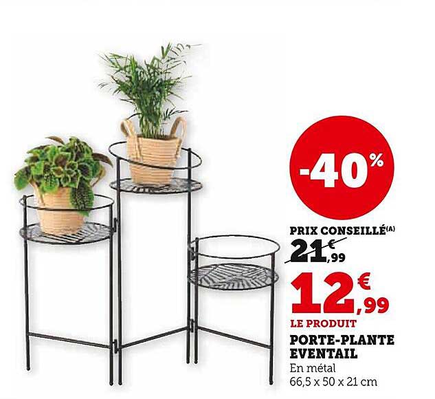 PORTE-PLANTE EVENTAIL