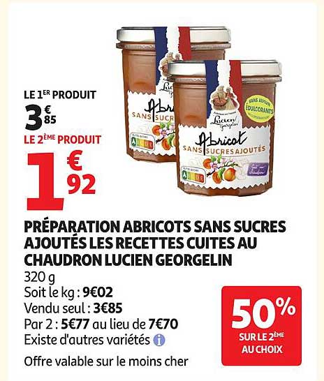 PRÉPARATION ABRICOTS SANS SUCRES AJOUTÉS LES RECETTES CUITES AU CHAUDRON LUCIEN GEORGELIN