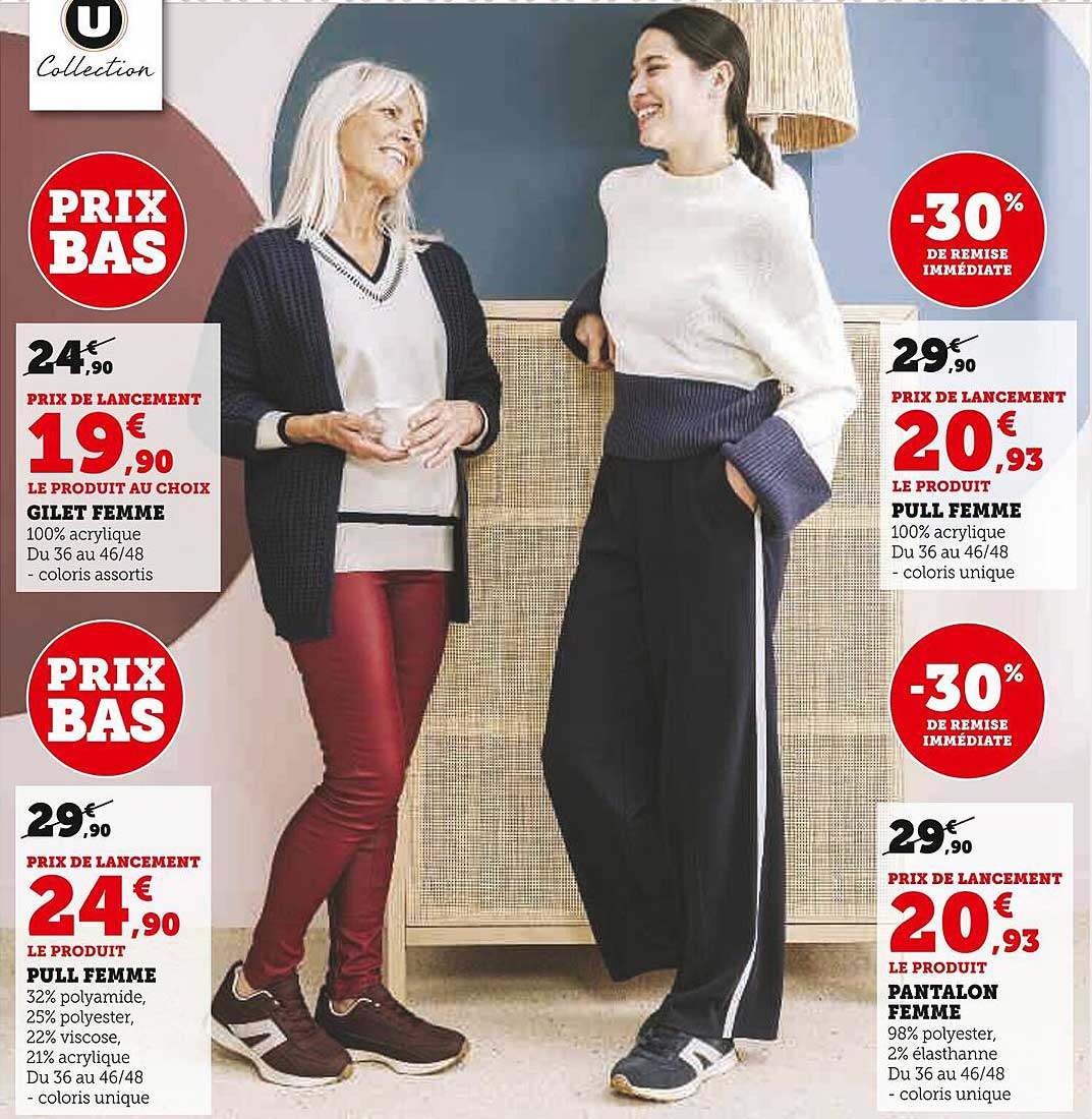 Pull Femme - 30% de remise immédiate