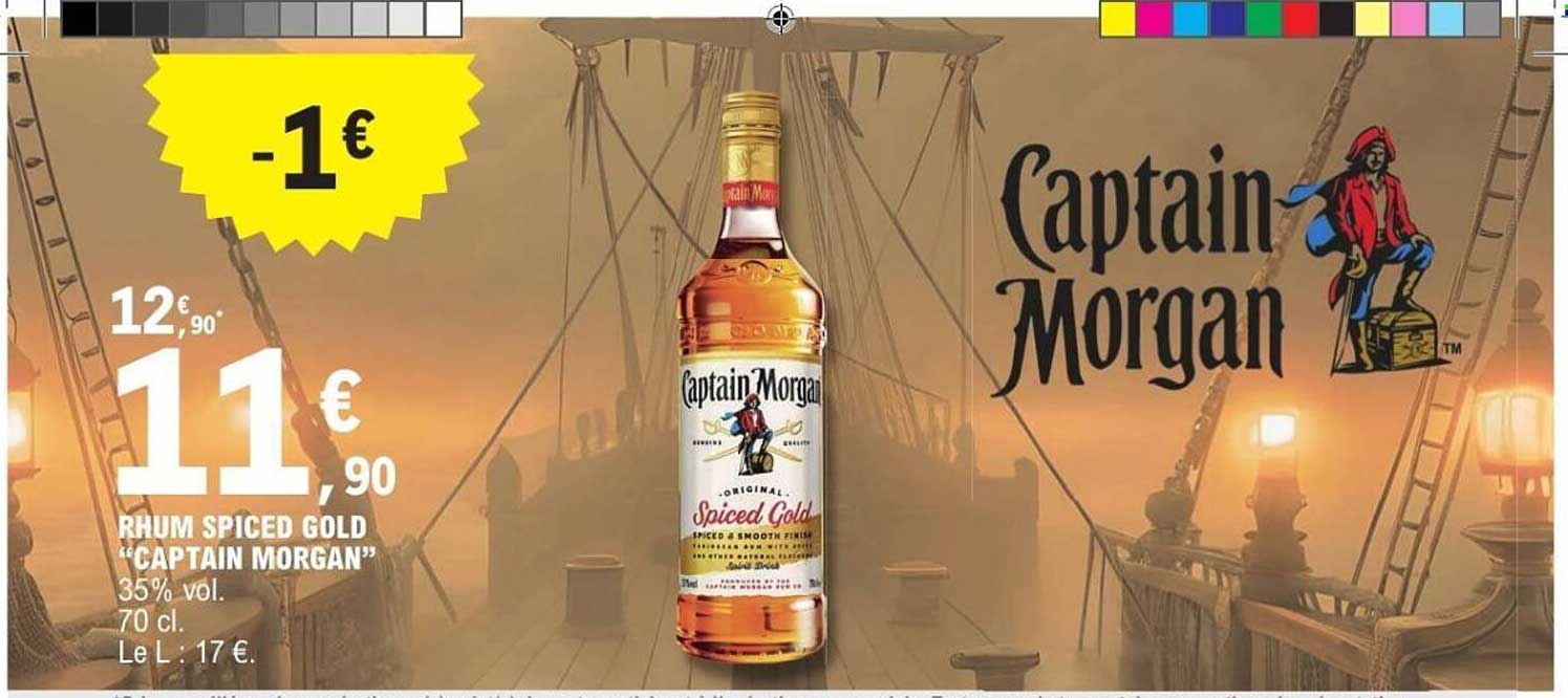 RHUM SPICED GOLD "CAPTAIN MORGAN"