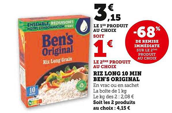 RIZ LONG 10 MIN BEN'S ORIGINAL