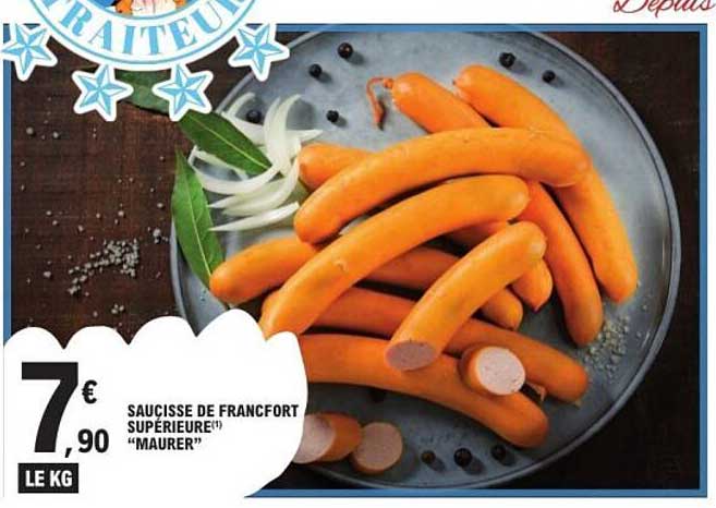 Saucisse de Francfort Supérieure "Maurer"