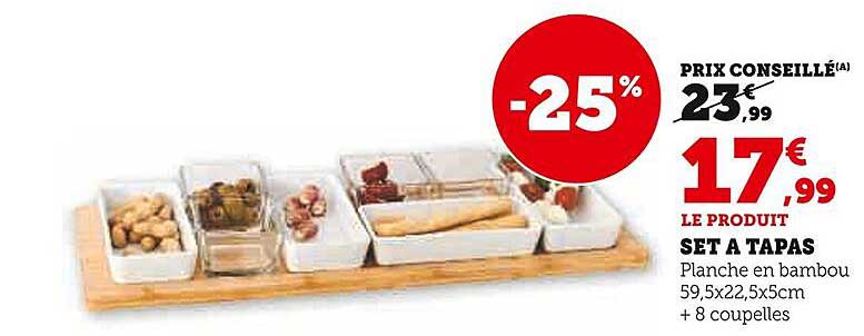 SET A TAPAS
