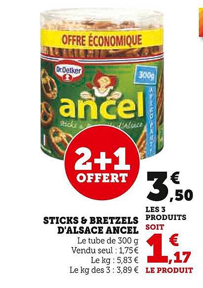 STICKS & BRETZELS D'ALSACE ANCEL