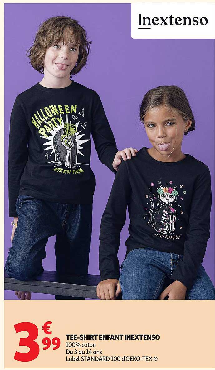 TEE-SHIRT ENFANT INEXTENSO