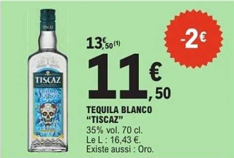 TEQUILA BLANCO "TISCASZ"