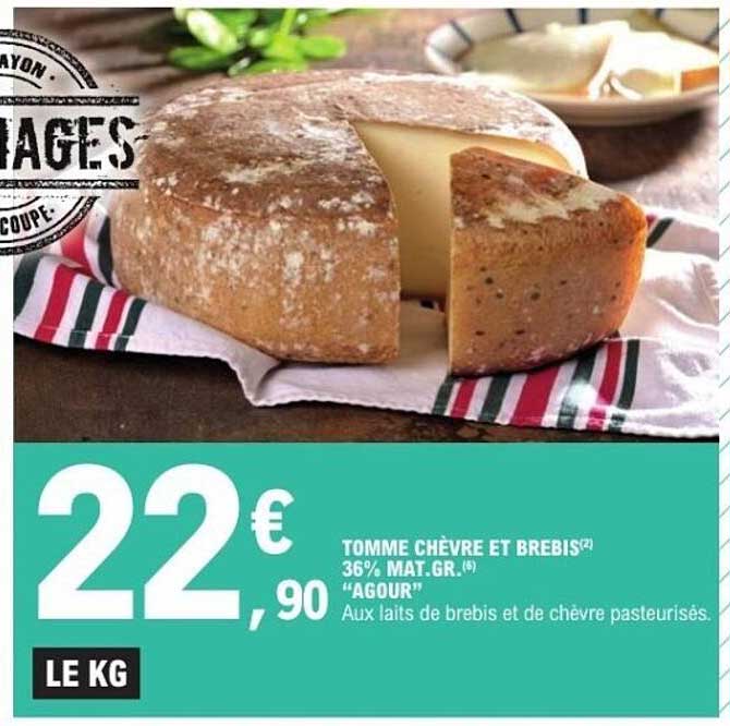 TOMME CHÈVRE ET BREBIS