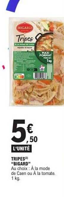 TRIPES "BIGARD"