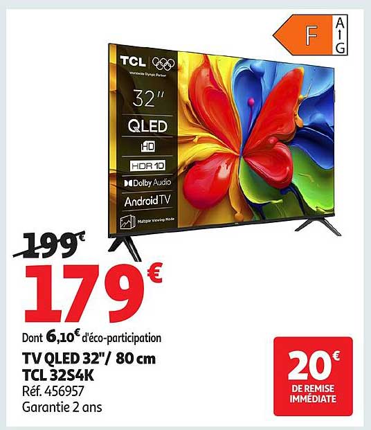 TV QLED 32''/ 80 cm TCL 3254K
