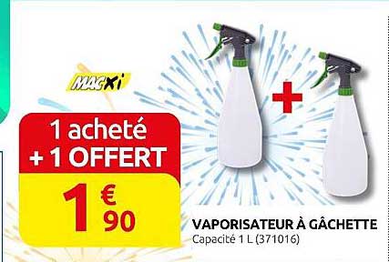 VAPORISATEUR À GÂCHETTE