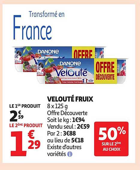 VELOUTÉ FRUITS