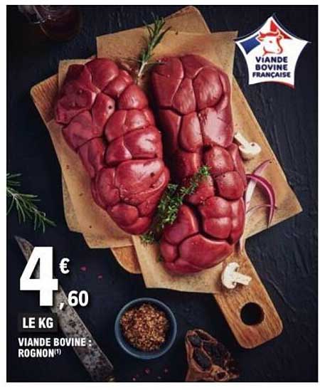 Viande Bovine : Rognon