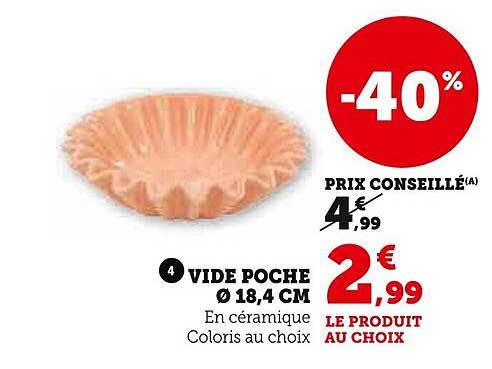 VIDE POCHES Ø 18,4 CM