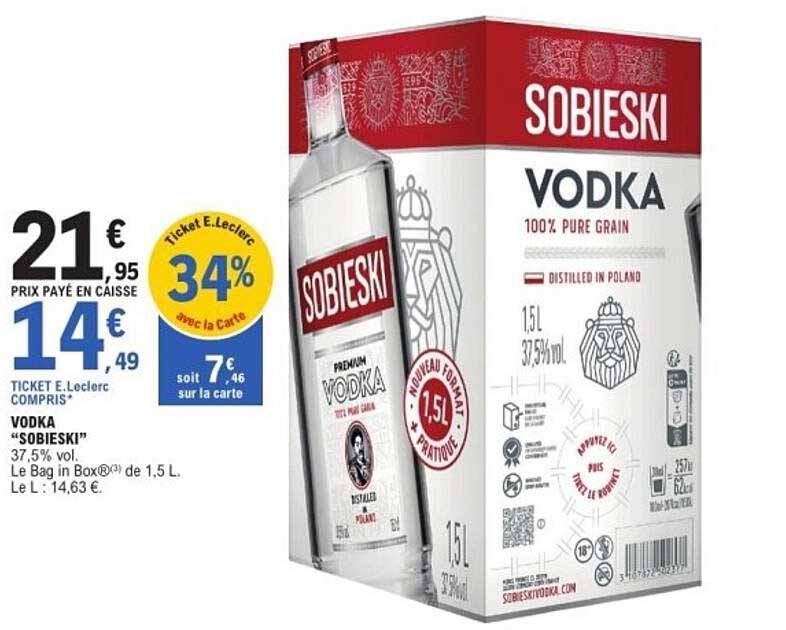 VODKA "SOBIESKI"