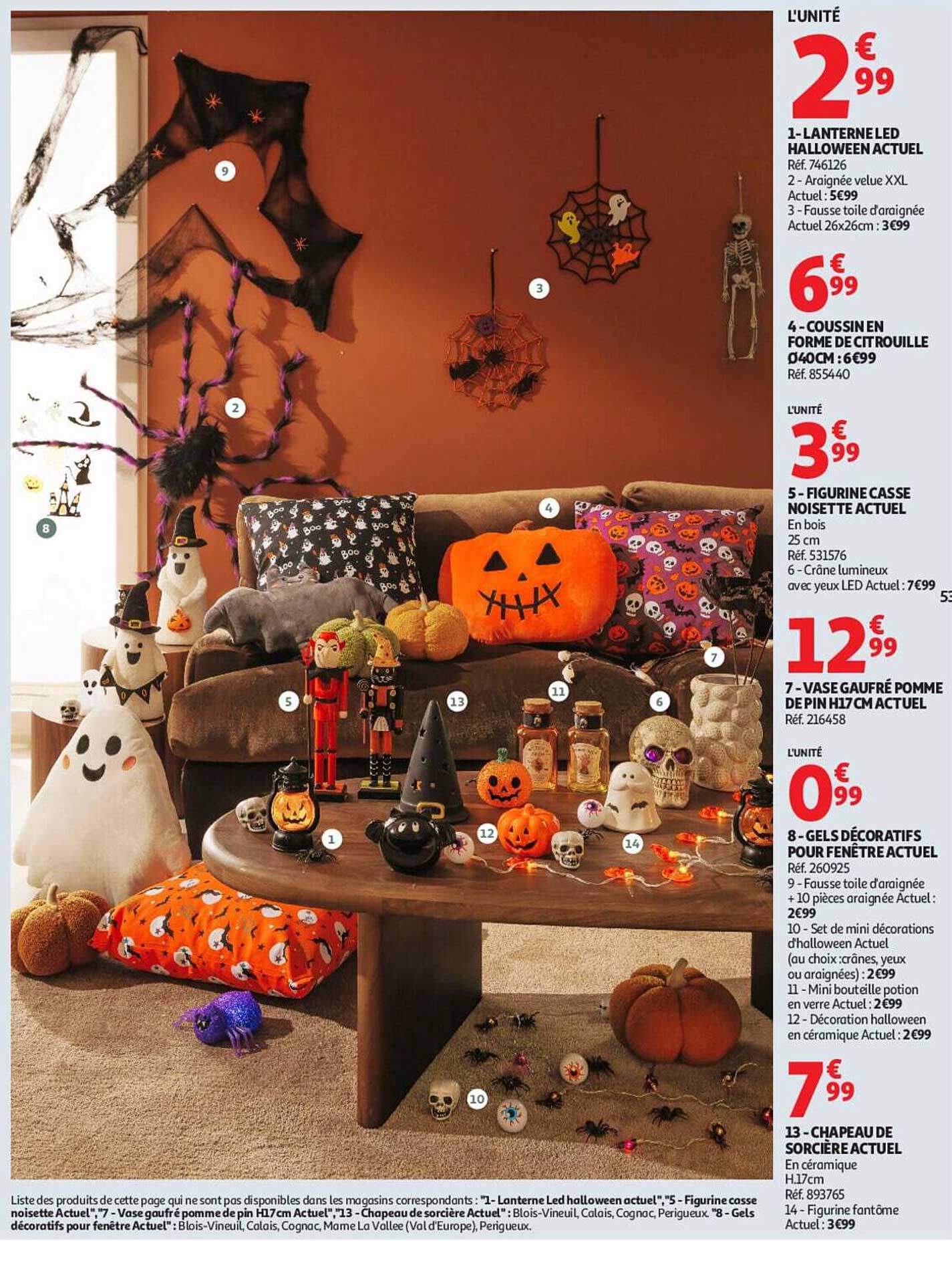 1- LANTERNE LED HALLOWEEN ACTUEL