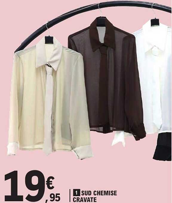 1 SUD CHEMISE CRAVATE