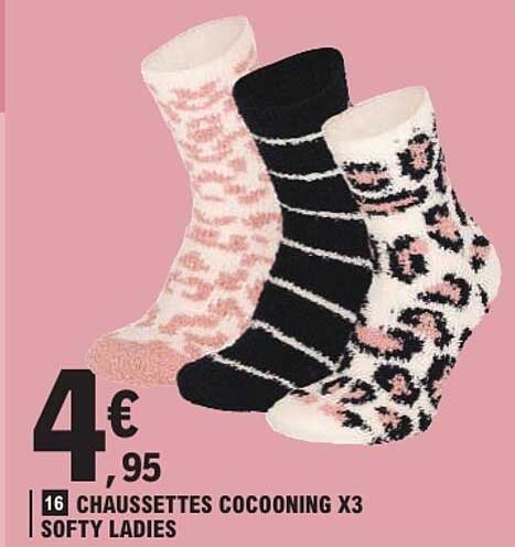16 CHAUSSETTES COCOONING X3 | SOFTY LADIES