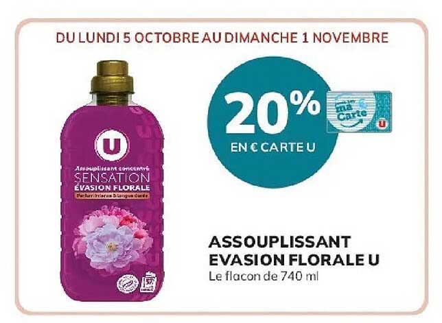 20% EN € CARTE U