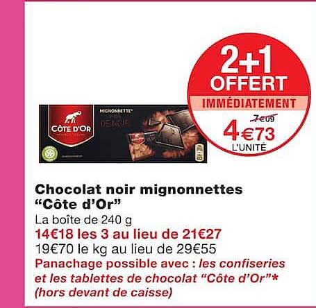 2+1 OFFERT IMMÉDIATEMENT