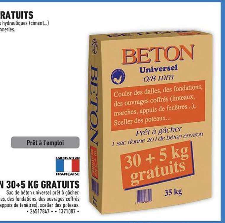 30 + 5 kg gratuits