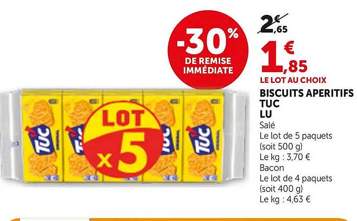 -30% DE REMISE IMMÉDIATE