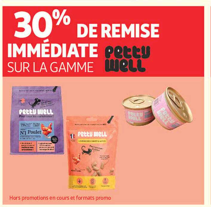 30% DE REMISE IMMÉDIATE SUR LA GAMME PRETTY WELL