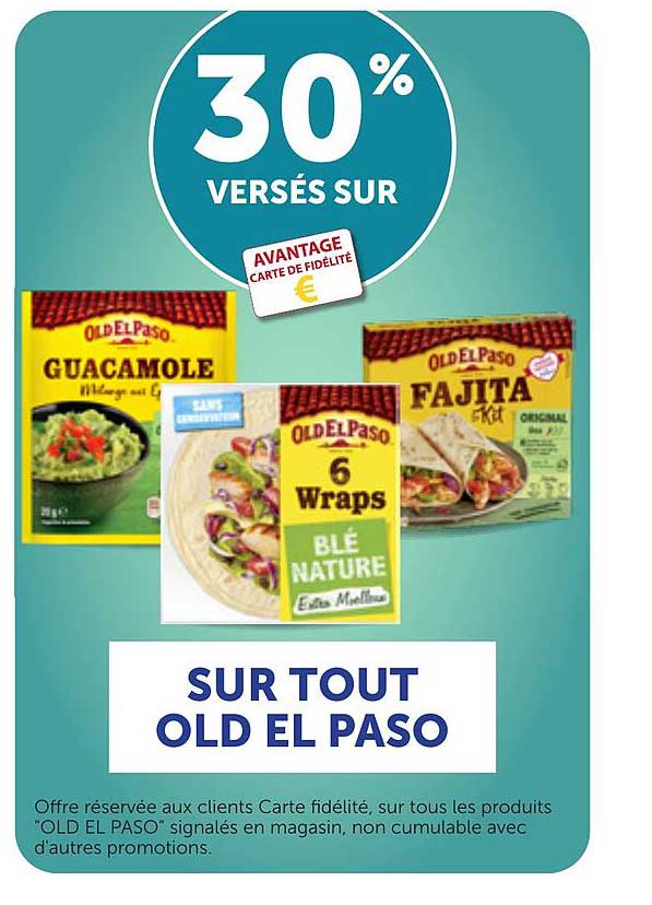 30% VERSÉS SUR
