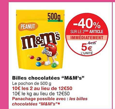 -40% SUR LE 2ÈME ARTICLE IMMÉDIATEMENT
