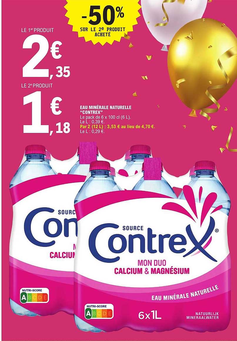 -50% SUR LE 2E PRODUIT ACHETÉ