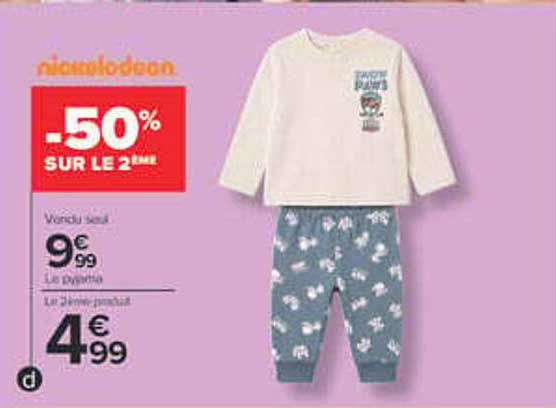 -50% SUR LE 2ÈME