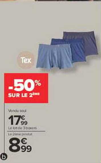 -50% SUR LE 2ème