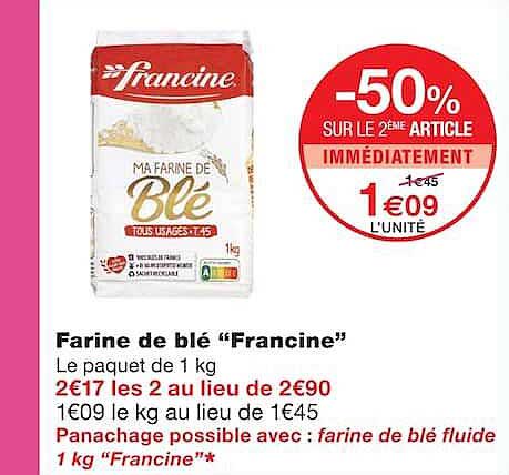 -50% SUR LE 2ÈME ARTICLE IMMÉDIATEMENT