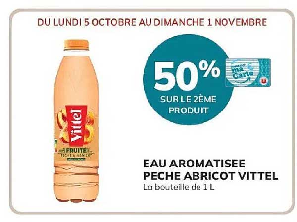 50% SUR LE 2ÈME PRODUIT