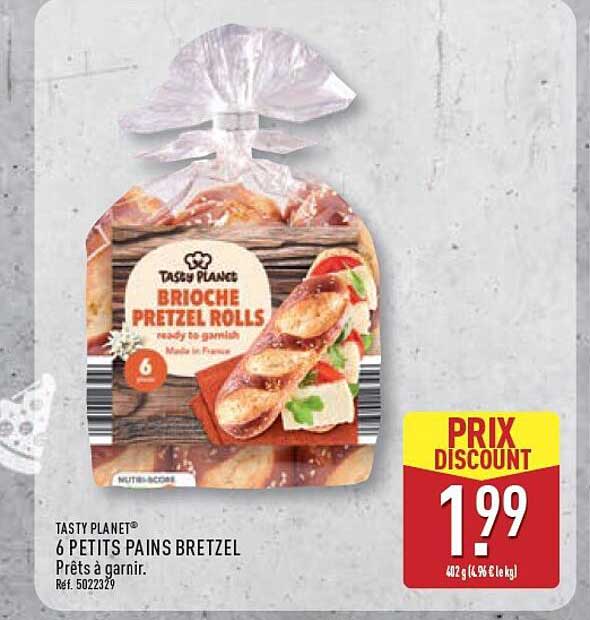 6 PETITS PAINS BRETZEL