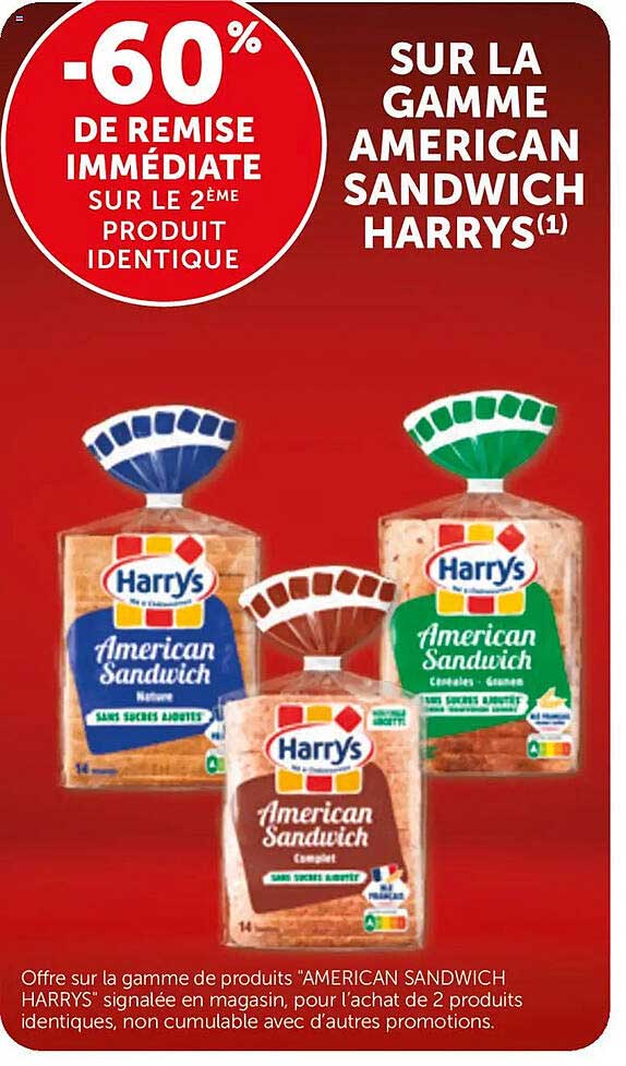-60% DE REMISE IMMÉDIATE SUR LE 2ÈME PRODUIT IDENTIQUE