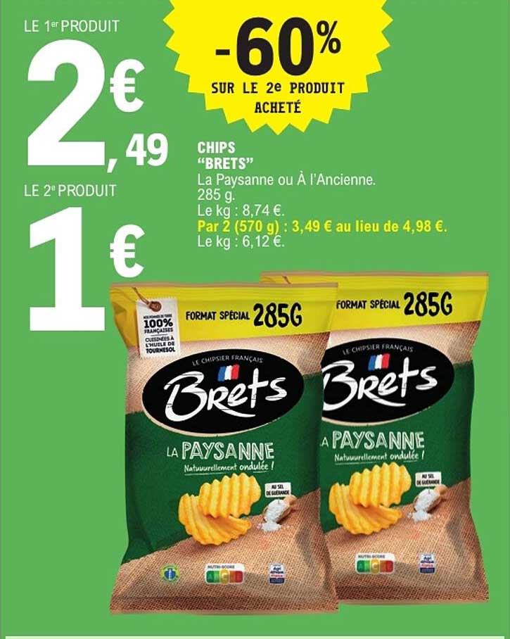 -60% SUR LE 2e PRODUIT ACHETÉ