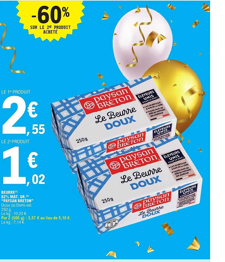 -60% SUR LE 2e PRODUIT ACHETÉ