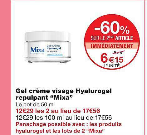 -60% SUR LE 2ème ARTICLE IMMÉDIATEMENT
