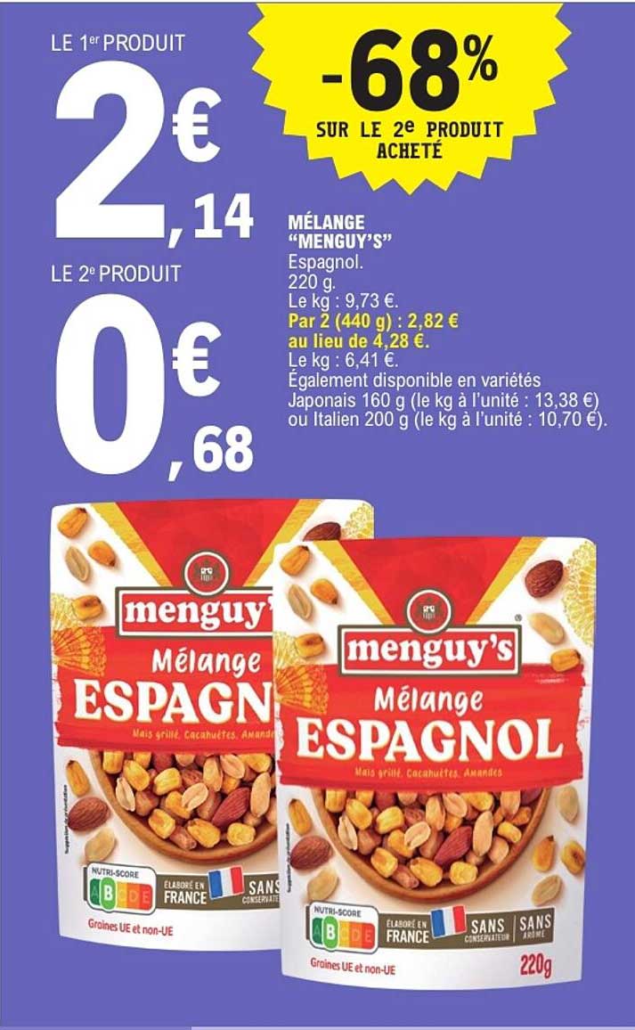-68% SUR LE 2e PRODUIT ACHETÉ