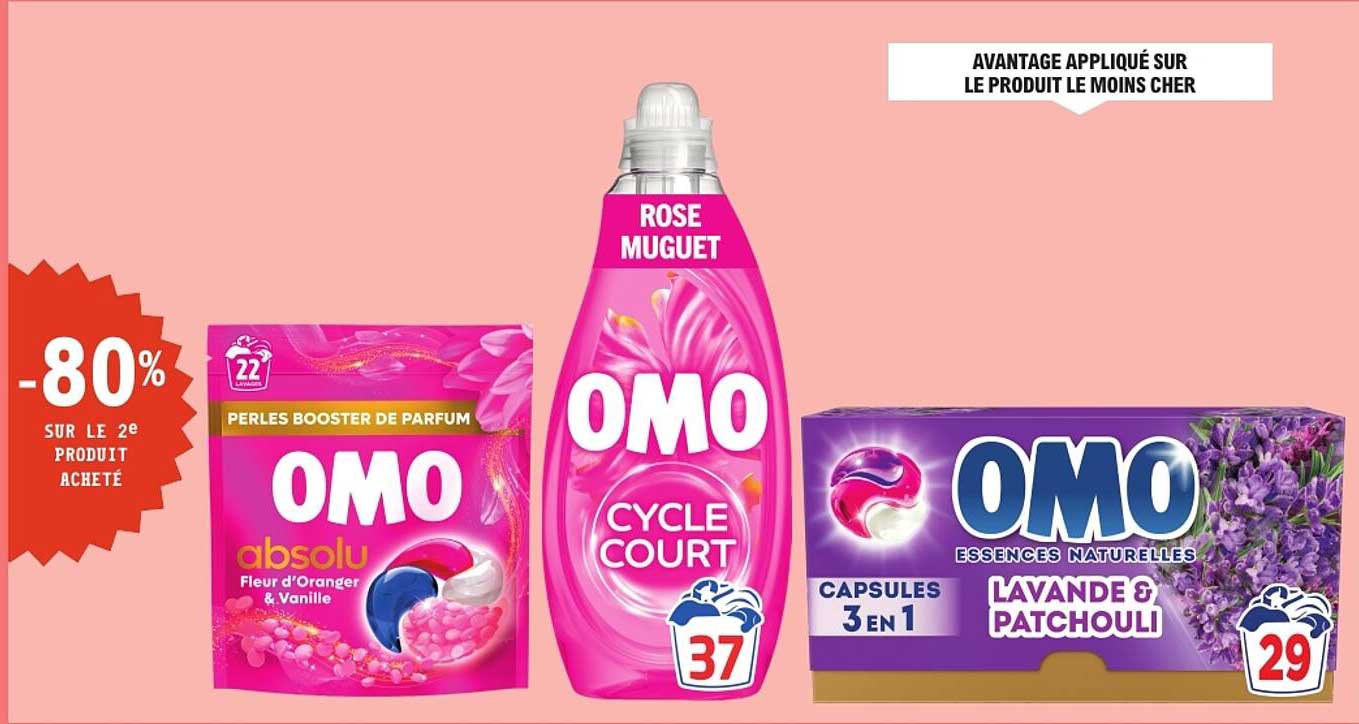 -80% sur le 2e produit acheté