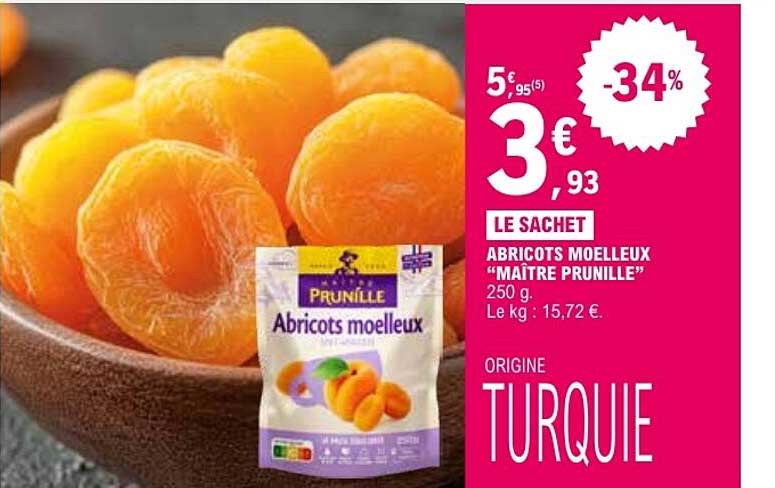 ABRICOTS MOELLEUX “MAÎTRE PRUNILLE”