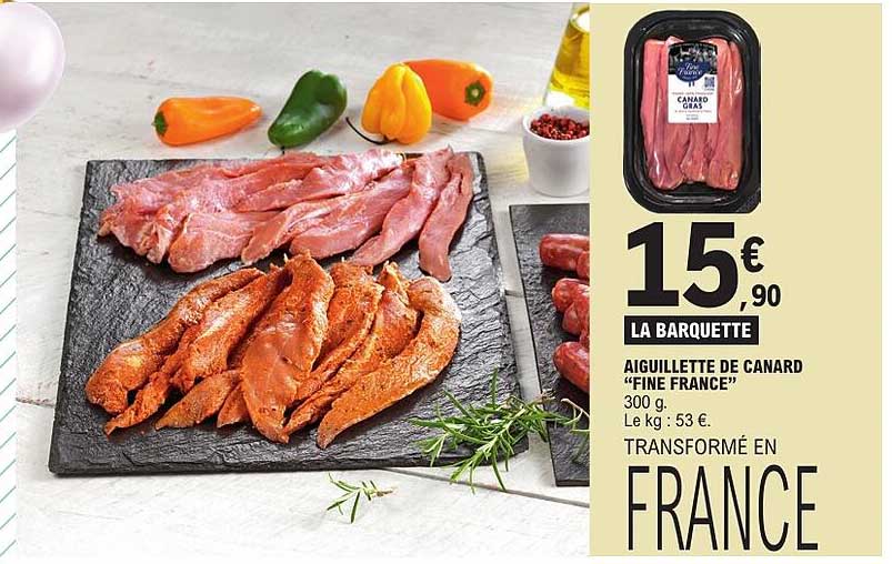 AIGUILLETTE DE CANARD “FINE FRANCE”