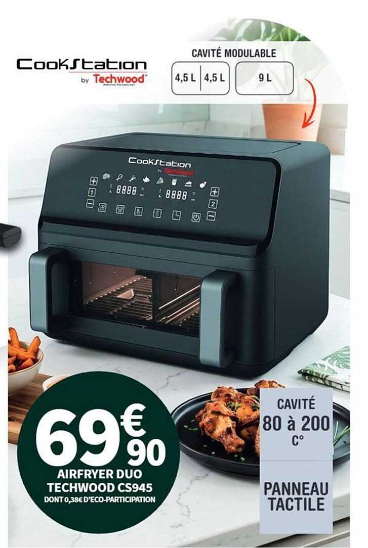 AIRFRYER DUO TECHWOOD CS945